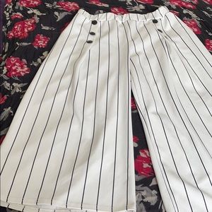 Crop elephant style dress pant